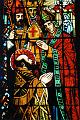 Franz von Sales Bischofsweihe4:
Ausschnitt aus Glasfenster in der Basilika von Annecy, Frankreich