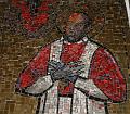 Mosaik in der Kapelle des Dominikus-Savio-Hauses der Salesianer Don Boscos in Jünkerath, Rheinland-Pfalz (Ausschnitt)