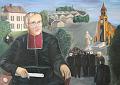 Gemälde von Herbert Fischer, 2012, Salesianum Rosental, Eichstätt, Bayern