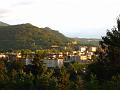 Blick auf Annecy, Frankreich, und die Basilika des Heimsuchungsklosters