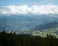 Blick auf den See von Annecy, Frankreich