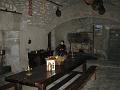 Alte Küche im Schloss Sales bei Thorens, Frankreich