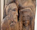 Holzrelief (Ausschnitt) aus dem Provinzialat der Sales-Oblaten in Schijndel, Niederlanden