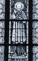 Glasfenster von van de Heuvel in der Kirche St. Joseph in tilburg, Niederlande