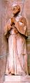Statue an der Aussenfassade des Domes von Mailand, Italien