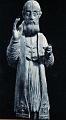 Holzstatue aus Vailly-Chablais