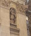 Statue von Adamo Tadolini (1788-1868) im Petersdom, Rom, Italien
