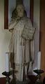 Statue in der Sakristei der Kapelle von Les Allinges bei Thonon, Frankreich