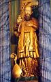 Statue in der Pfarrkirche von Bozel, Frankreich