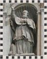 Statue von Adam Tadolini, Petersdom, Rom, Italien