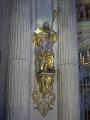 Statue in der Kirche des Damenstiftes (ehemaliges Heimsuchungskloster) von München, Bayern.