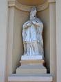 Statue im Heimsuchungskloster von Pinerolo, Italien