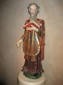 Statue im Museum des Chateau von Annecy, Frankreich, um 1720, ursprünglich aus Vacheresse, Haute-Savoie