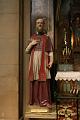 Statue in der alten Pfarrkirche Franz von Sales in Paris, Frankreich